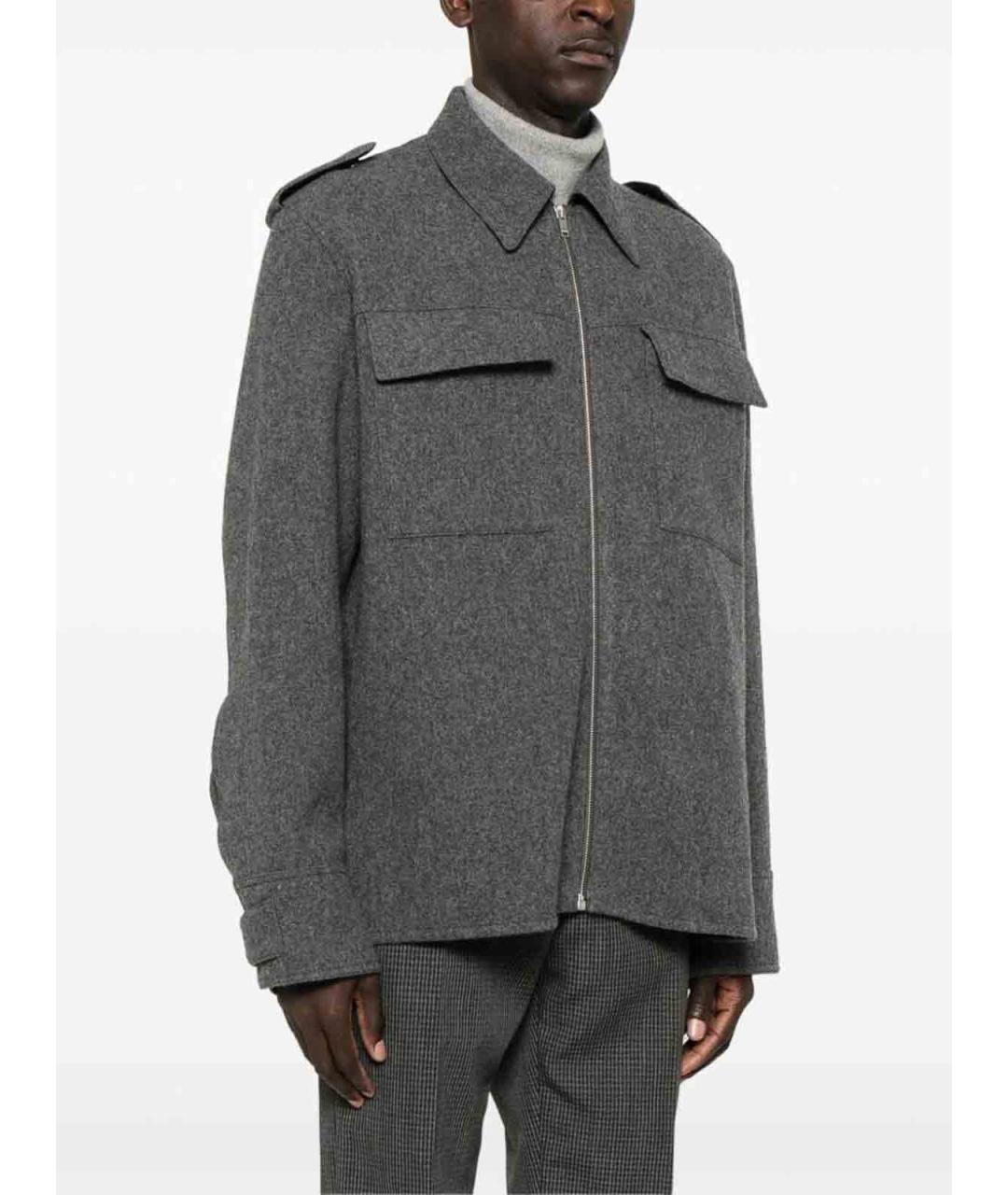 JIL SANDER Серая куртка, фото 5