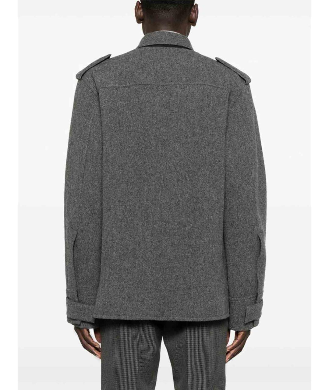 JIL SANDER Серая куртка, фото 3