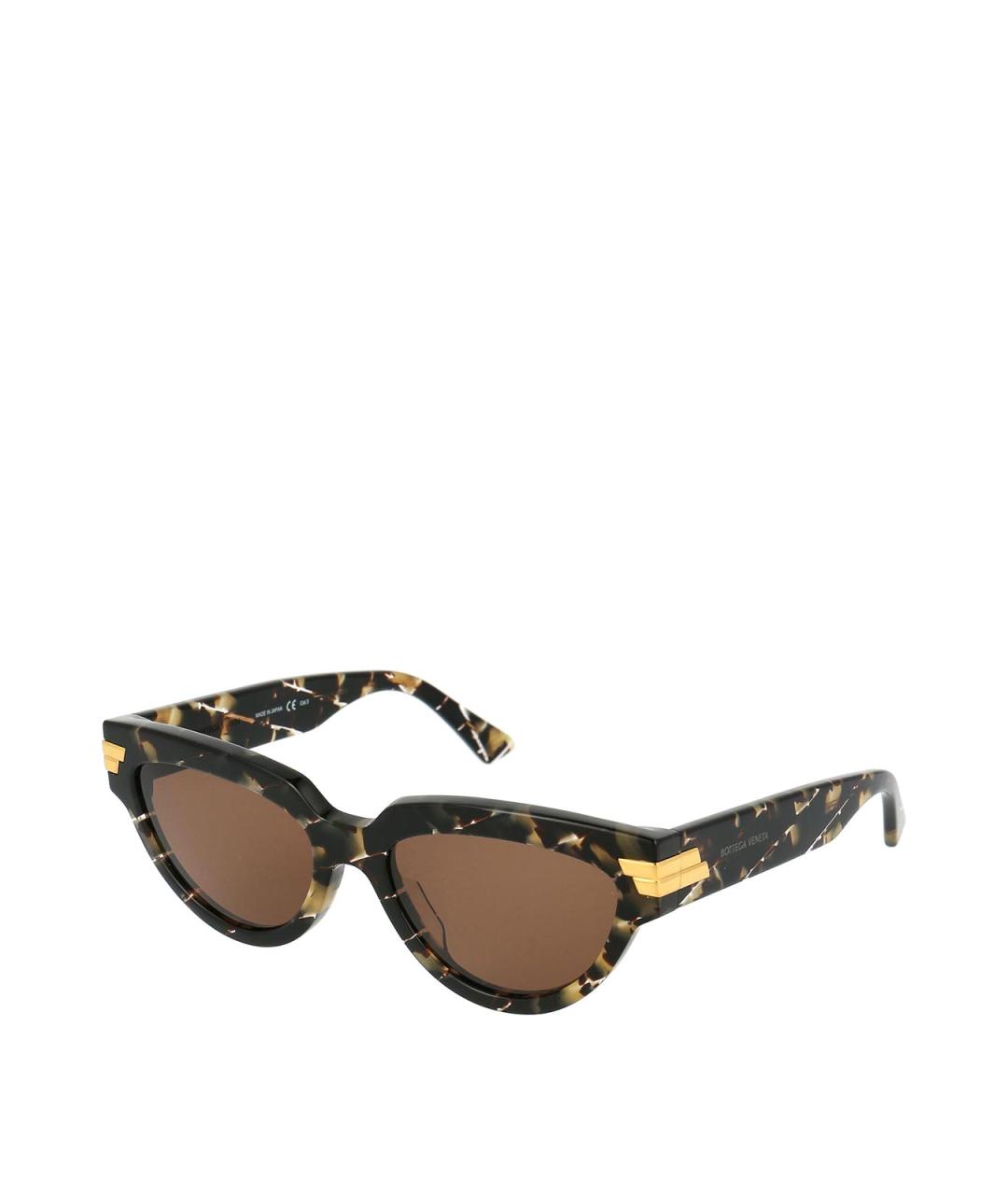 BOTTEGA VENETA Коричневые солнцезащитные очки, фото 2
