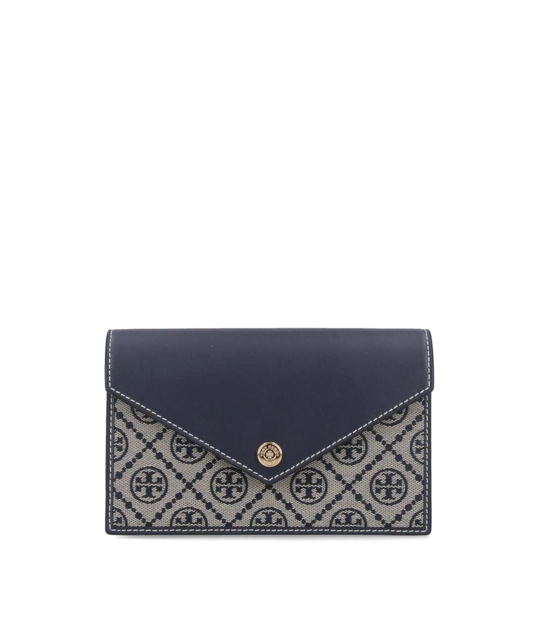 TORY BURCH Синий кошелек, фото 6