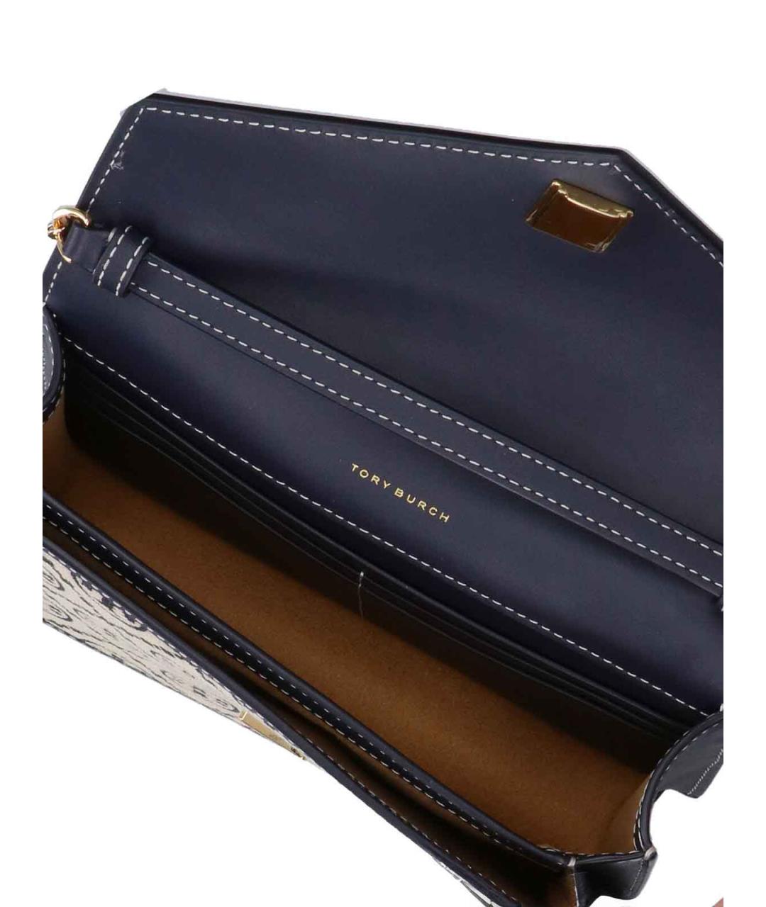 TORY BURCH Синий кошелек, фото 3
