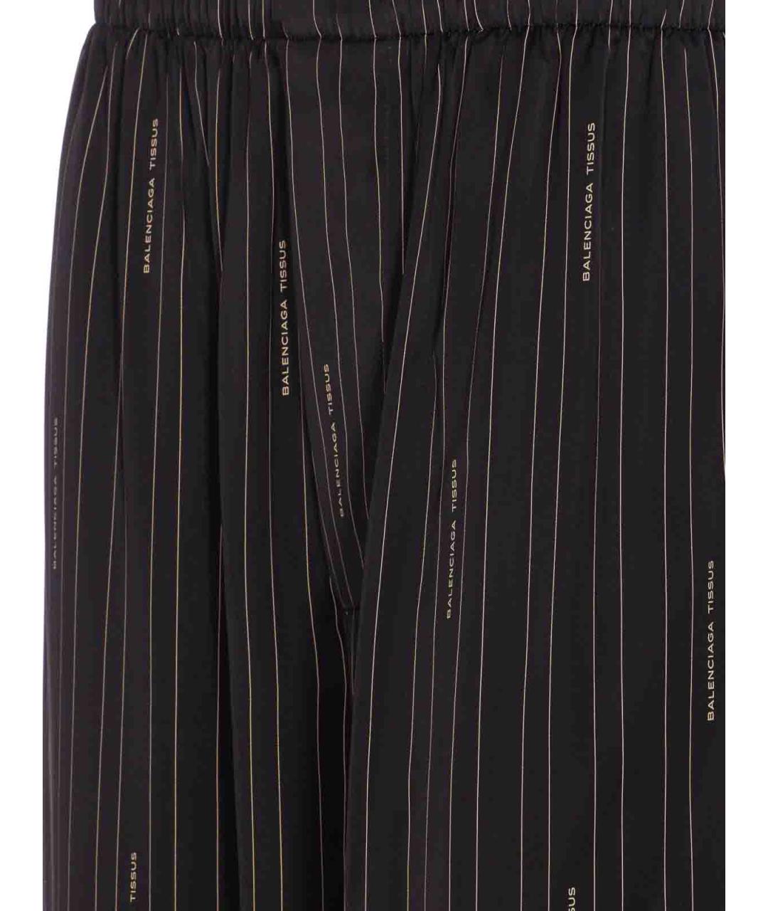 BALENCIAGA Черные вискозные шорты, фото 3