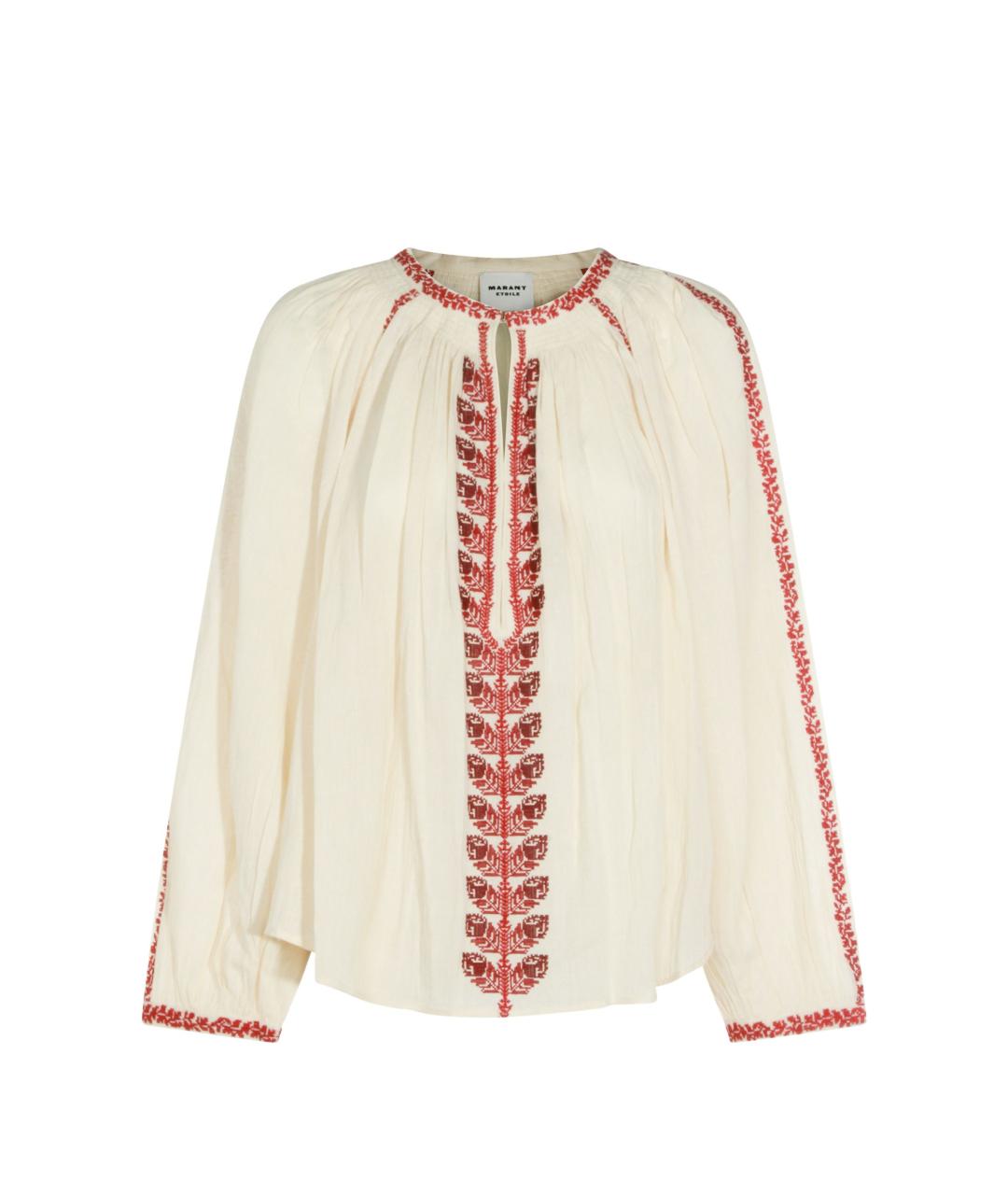 ISABEL MARANT Бежевая хлопковая рубашка, фото 1