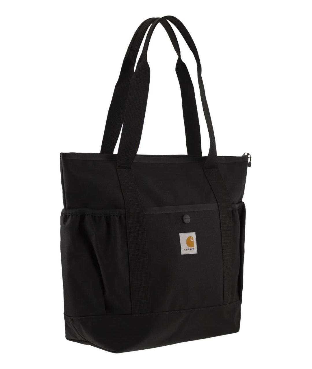 CARHARTT WIP Черная синтетическая сумка через плечо, фото 4