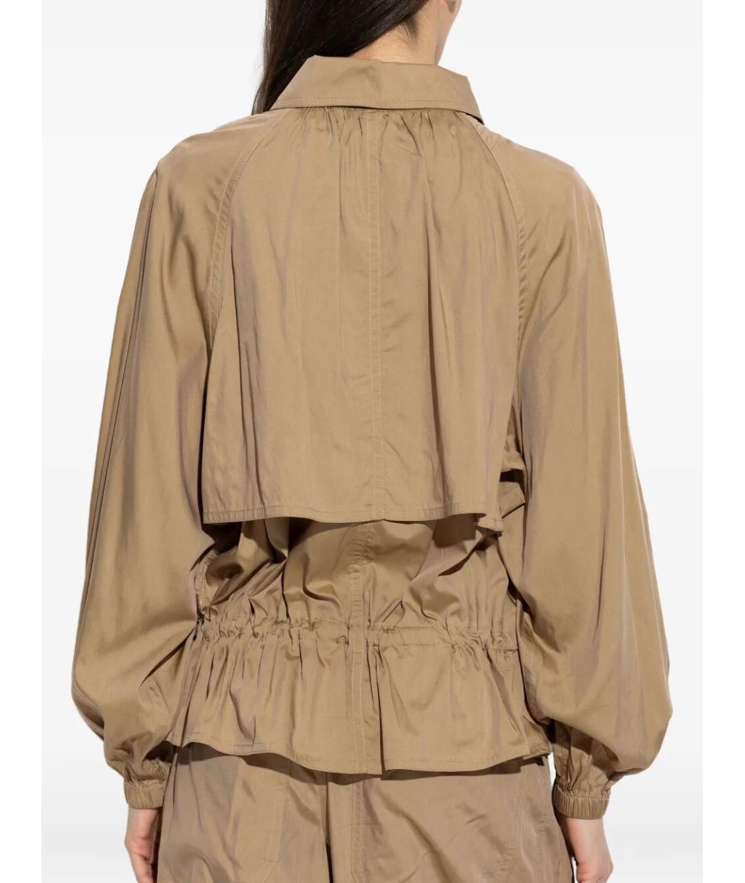 ISABEL MARANT Хаки полиамидовая куртка, фото 3