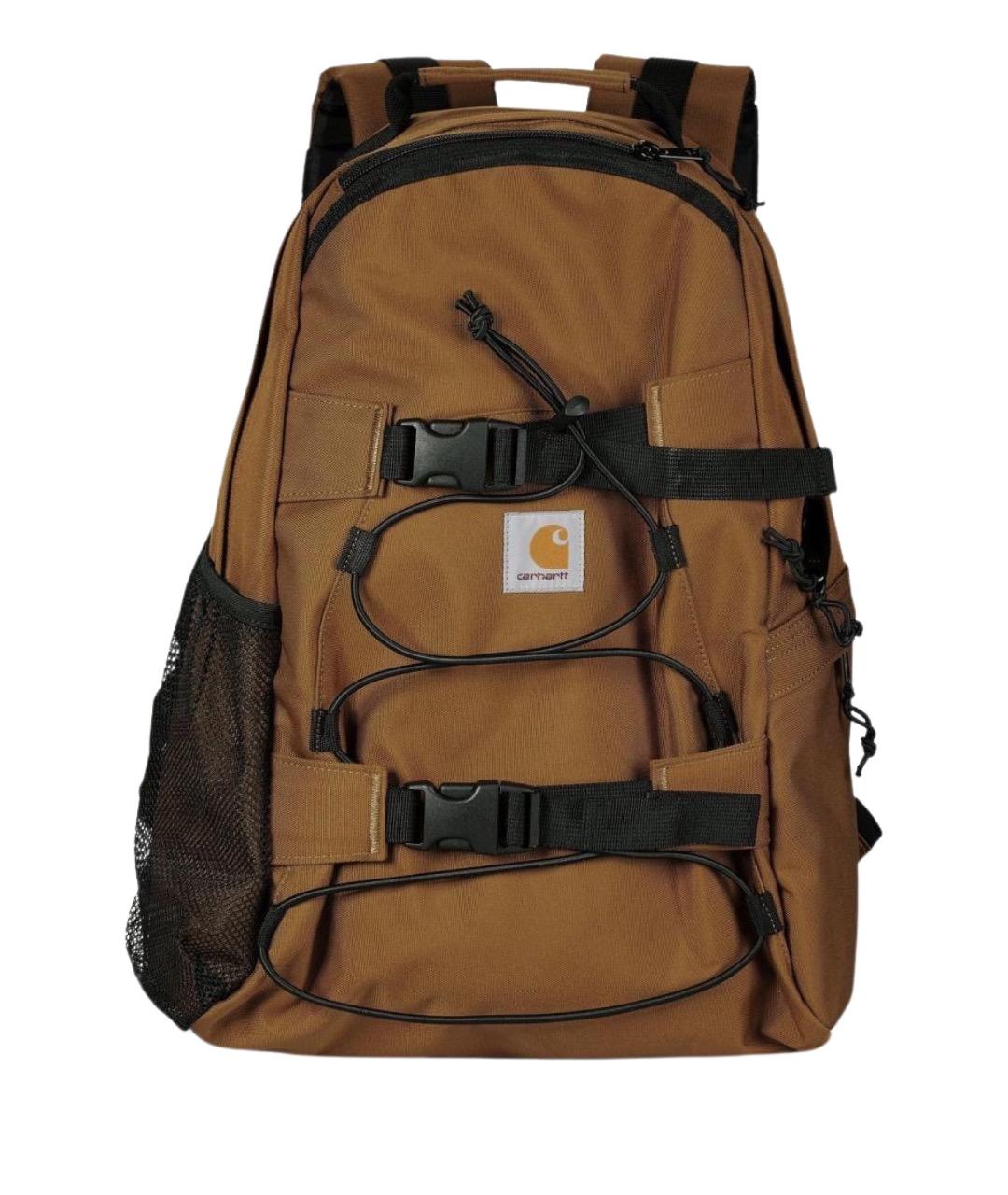 CARHARTT WIP Коричневый синтетический рюкзак, фото 1