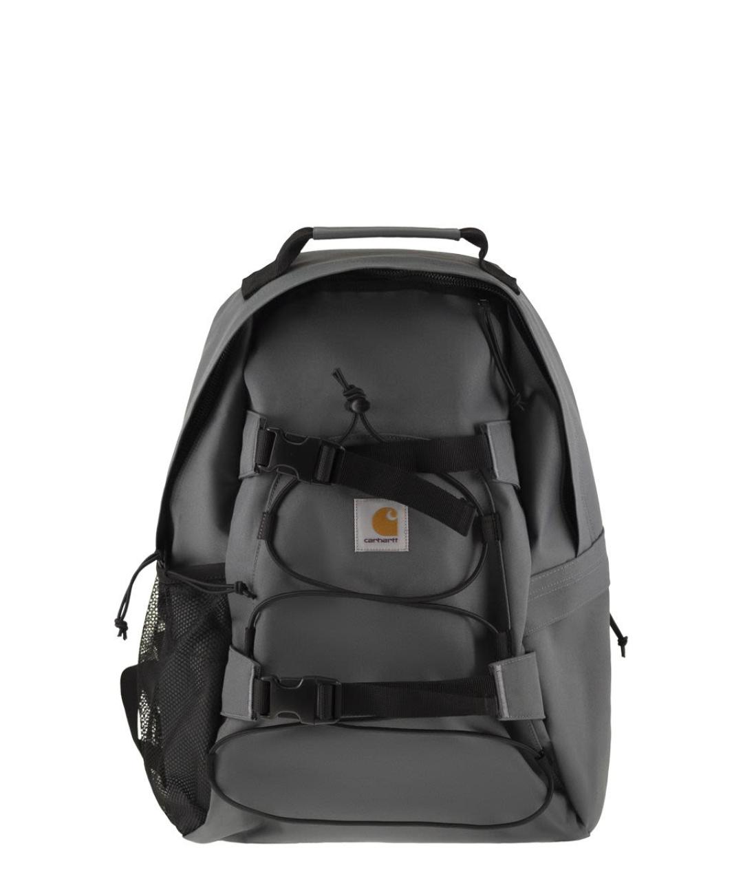 CARHARTT WIP Серый синтетический рюкзак, фото 1