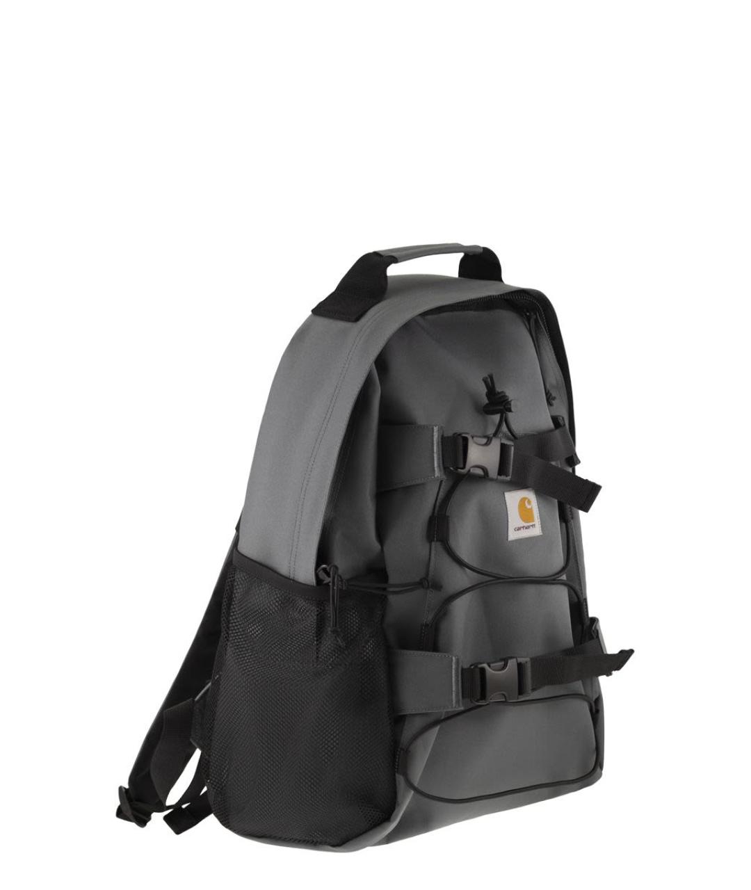 CARHARTT WIP Серый синтетический рюкзак, фото 4