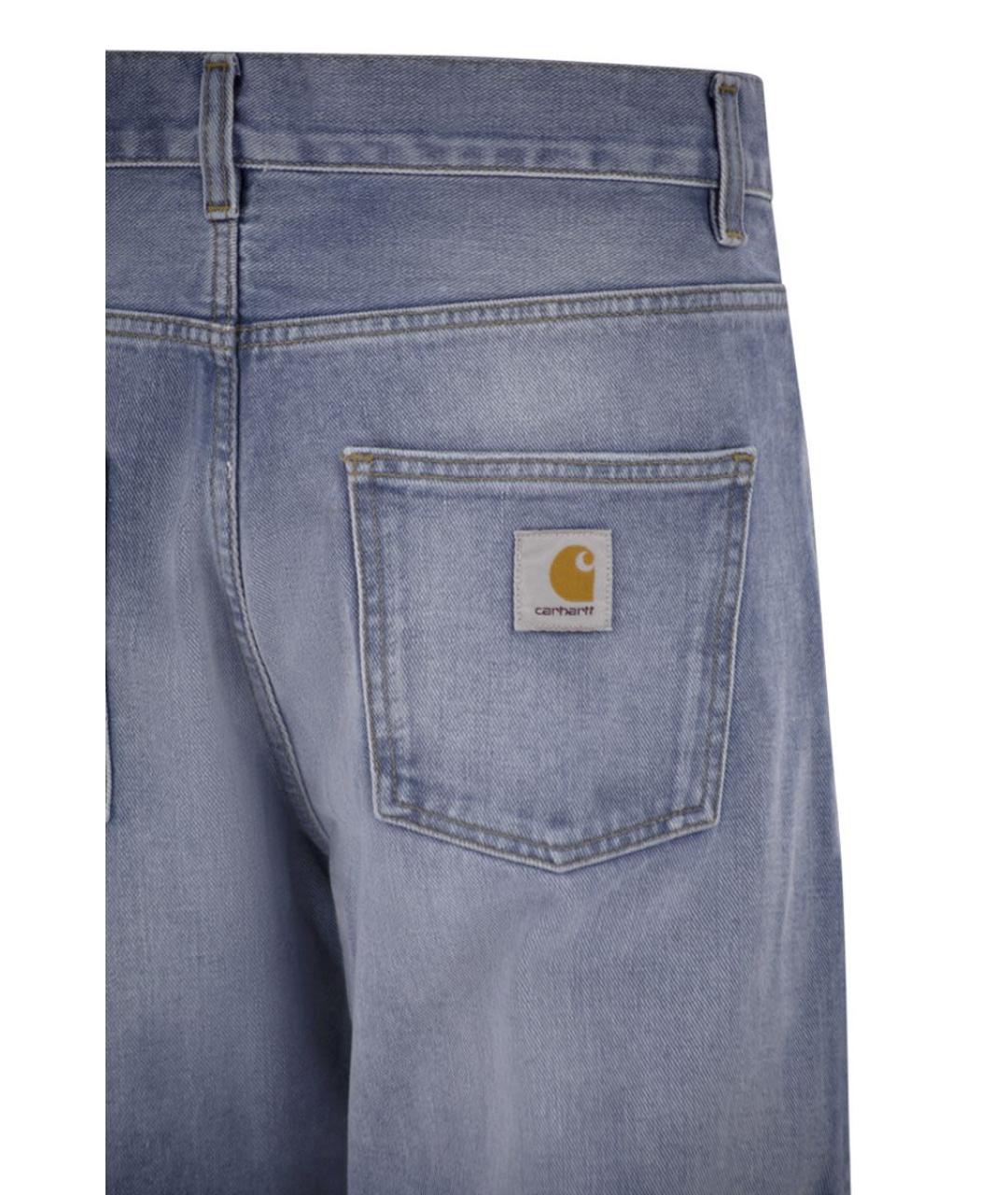 CARHARTT WIP Хлопковые прямые джинсы, фото 4