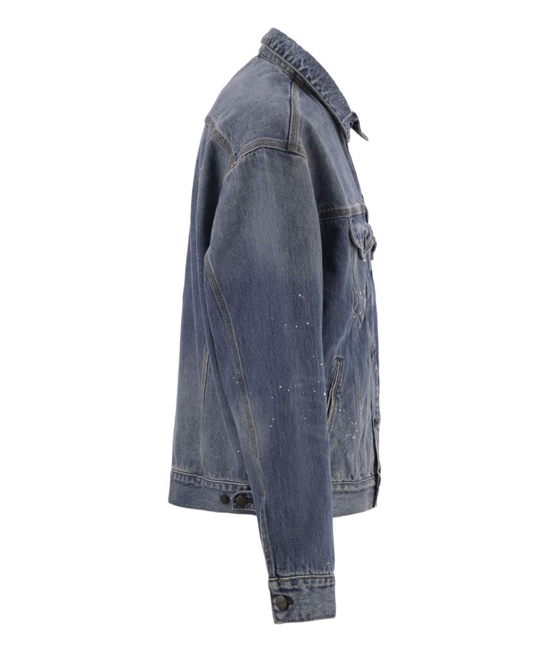 CARHARTT WIP Синяя хлопковая куртка, фото 3