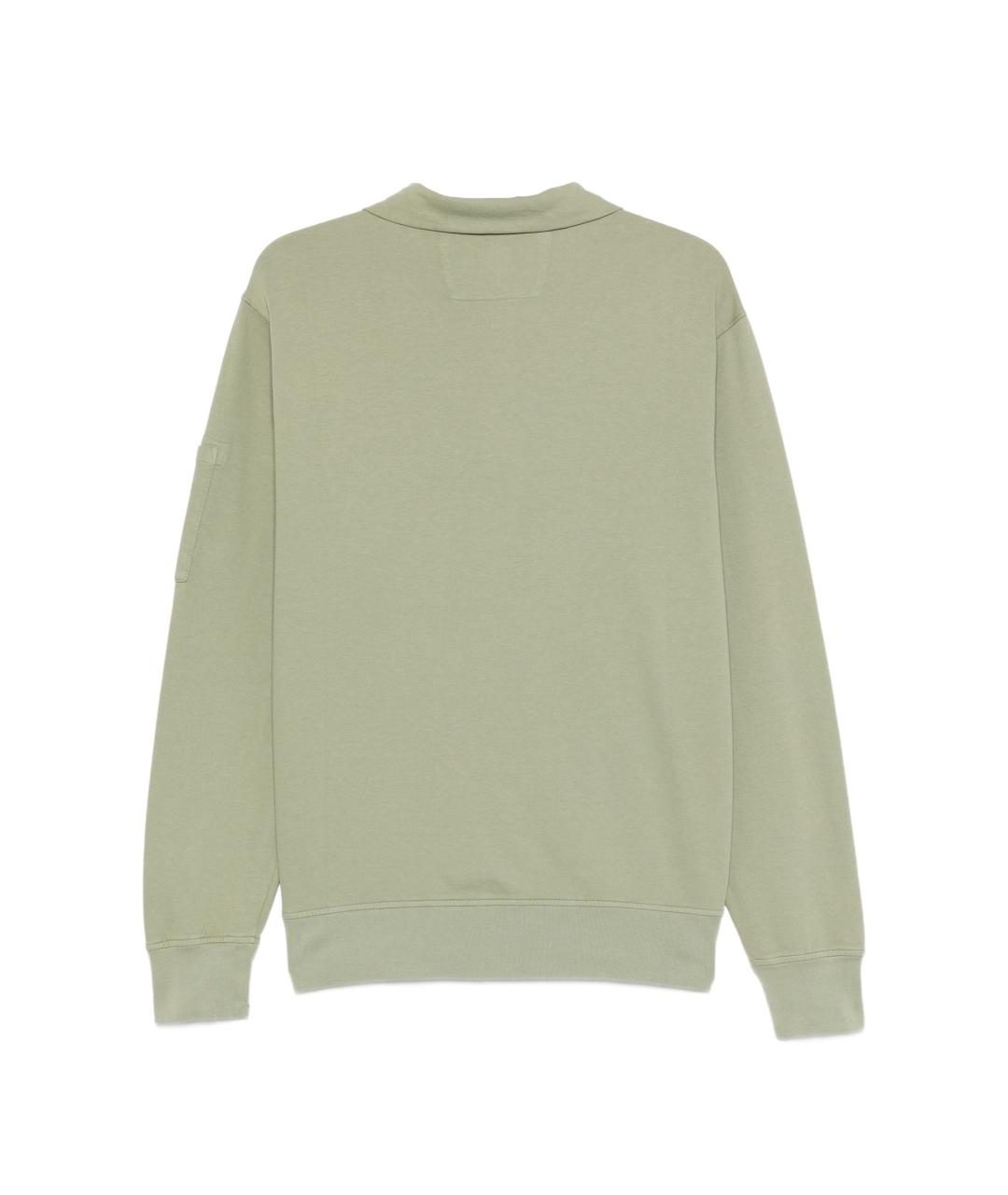 CP COMPANY Хаки хлопковый джемпер / свитер, фото 2