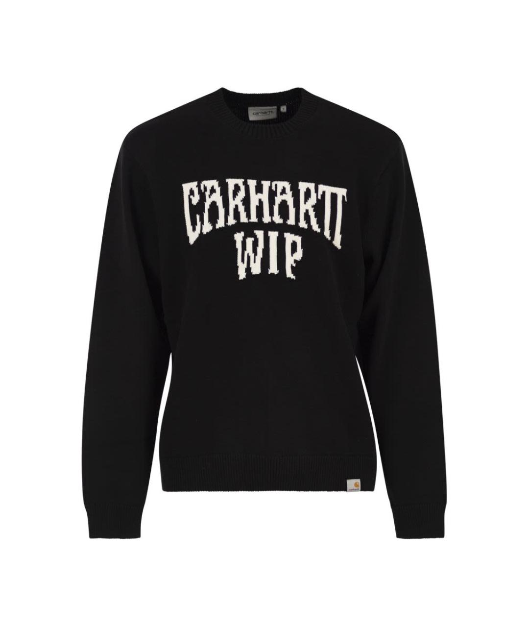 CARHARTT WIP Черный хлопковый джемпер / свитер, фото 1