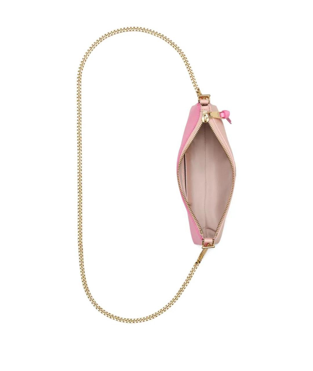 MARC JACOBS Розовая кожаная сумка с короткими ручками, фото 3