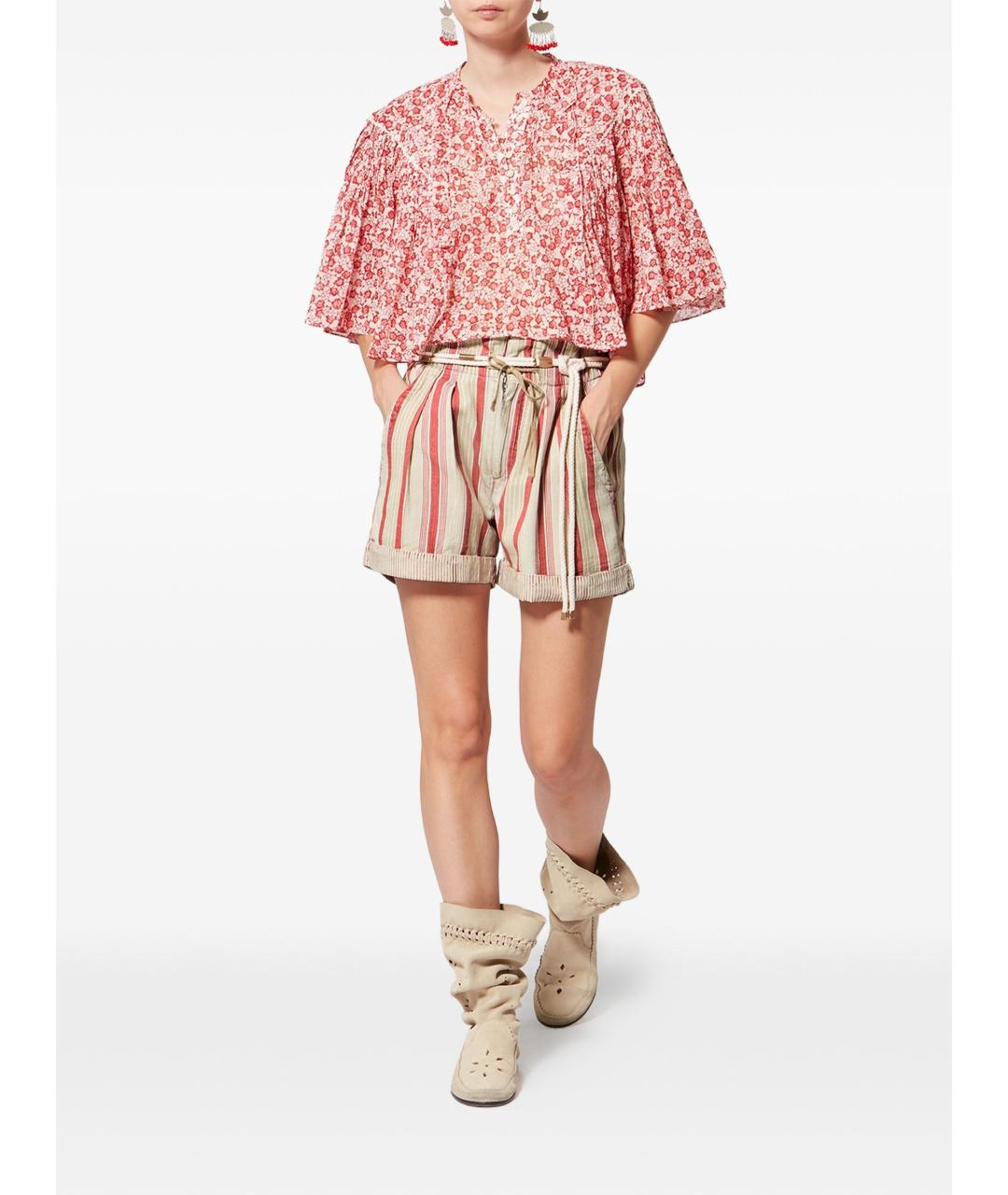 ISABEL MARANT Мульти хлопковые шорты, фото 2