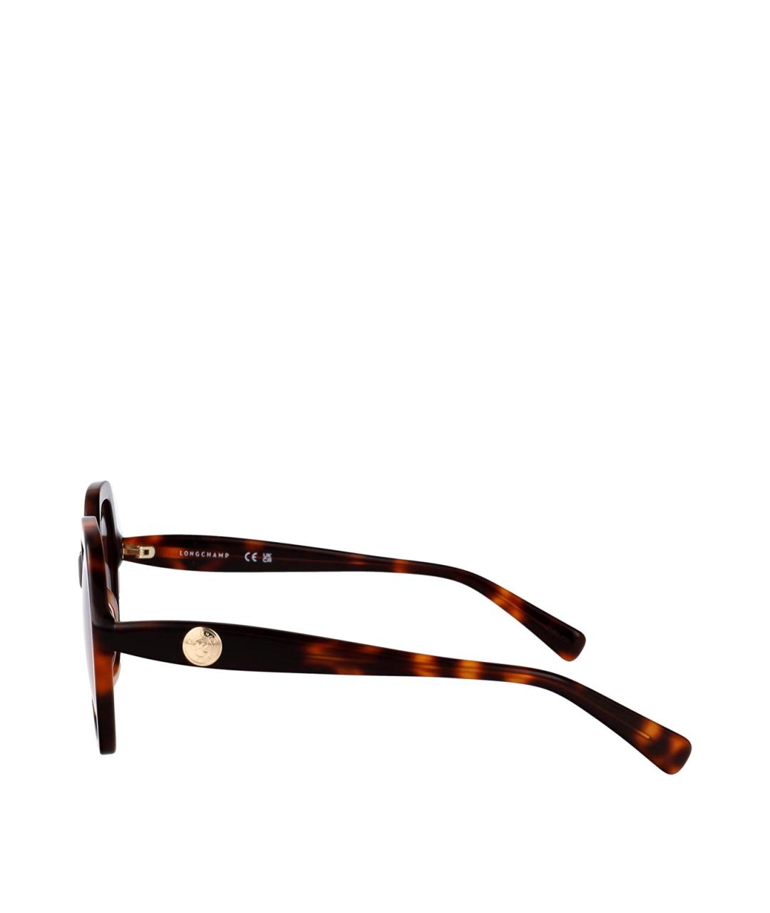 LONGCHAMP Коричневые солнцезащитные очки, фото 3