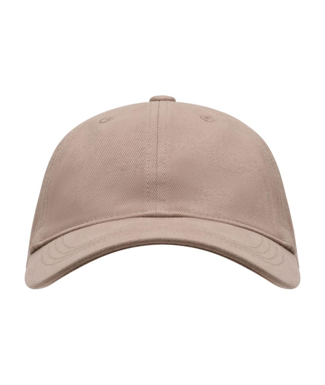 ACNE STUDIOS Бежевая хлопковая кепка, фото 1
