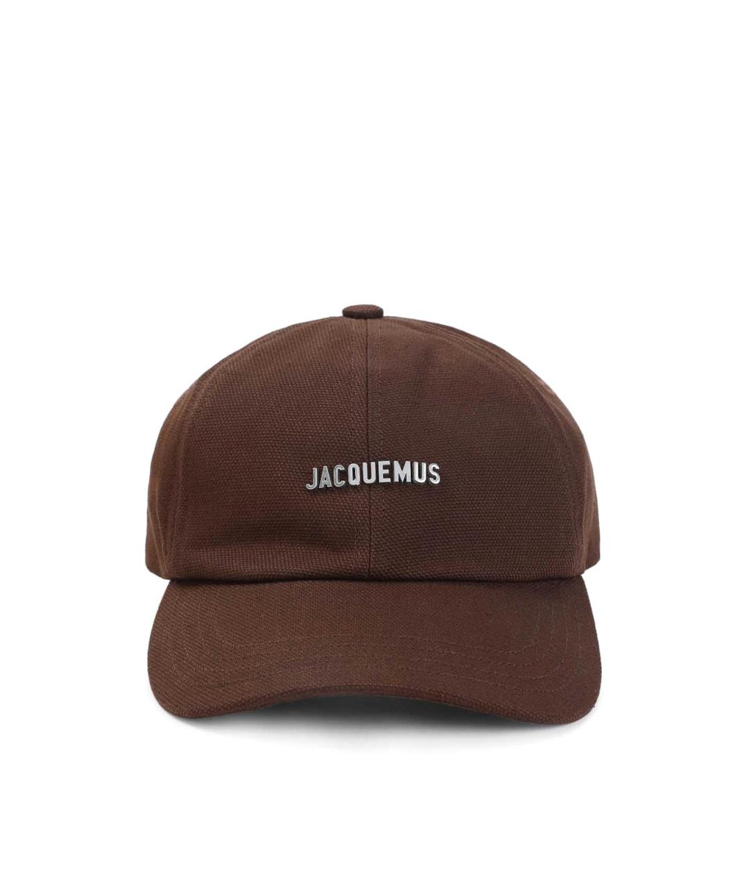 JACQUEMUS Коричневая хлопковая кепка/бейсболка, фото 1