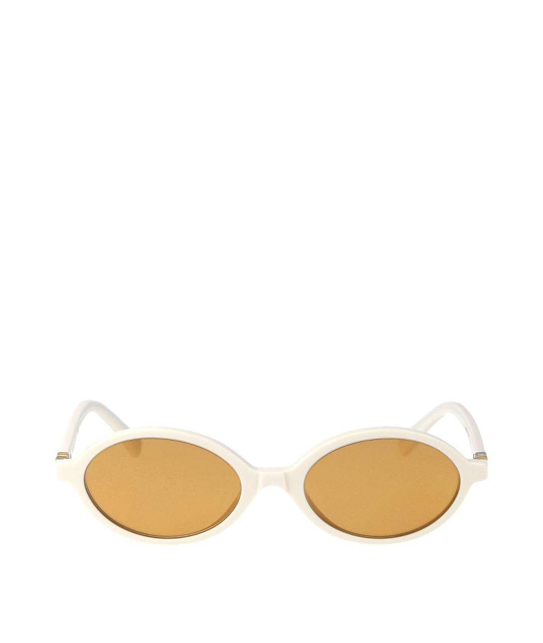 MIU MIU Белые солнцезащитные очки, фото 1