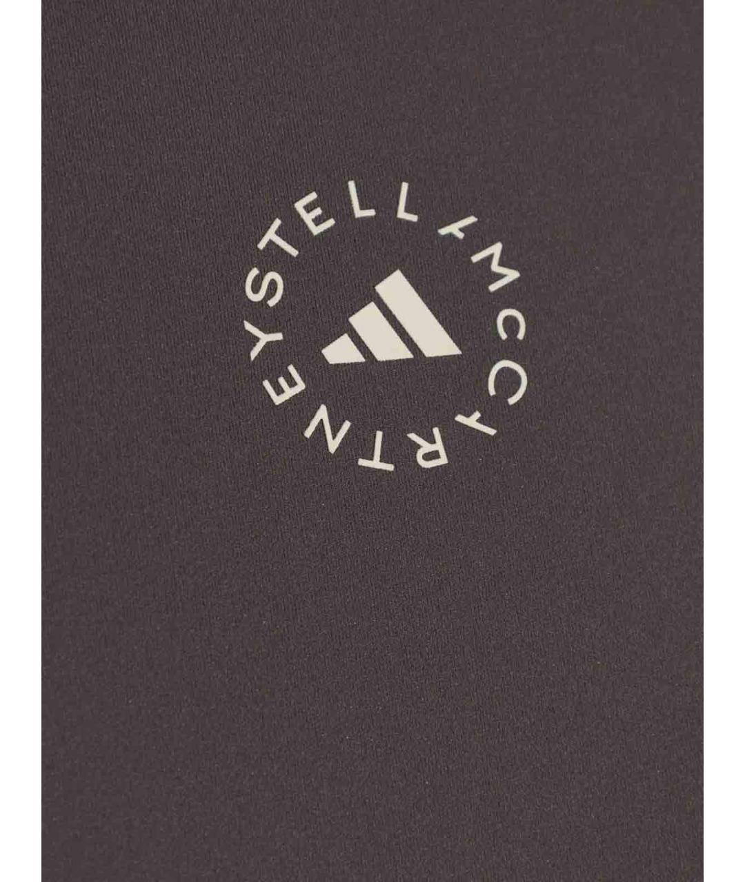 ADIDAS BY STELLA MCCARTNEY Коричневая футболка, фото 4