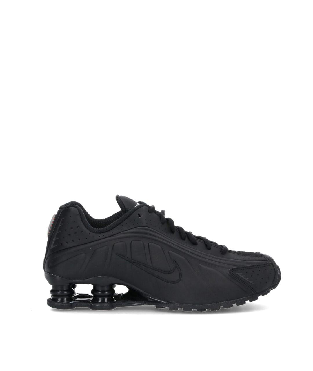 NIKE Черные кожаные кроссовки, фото 1