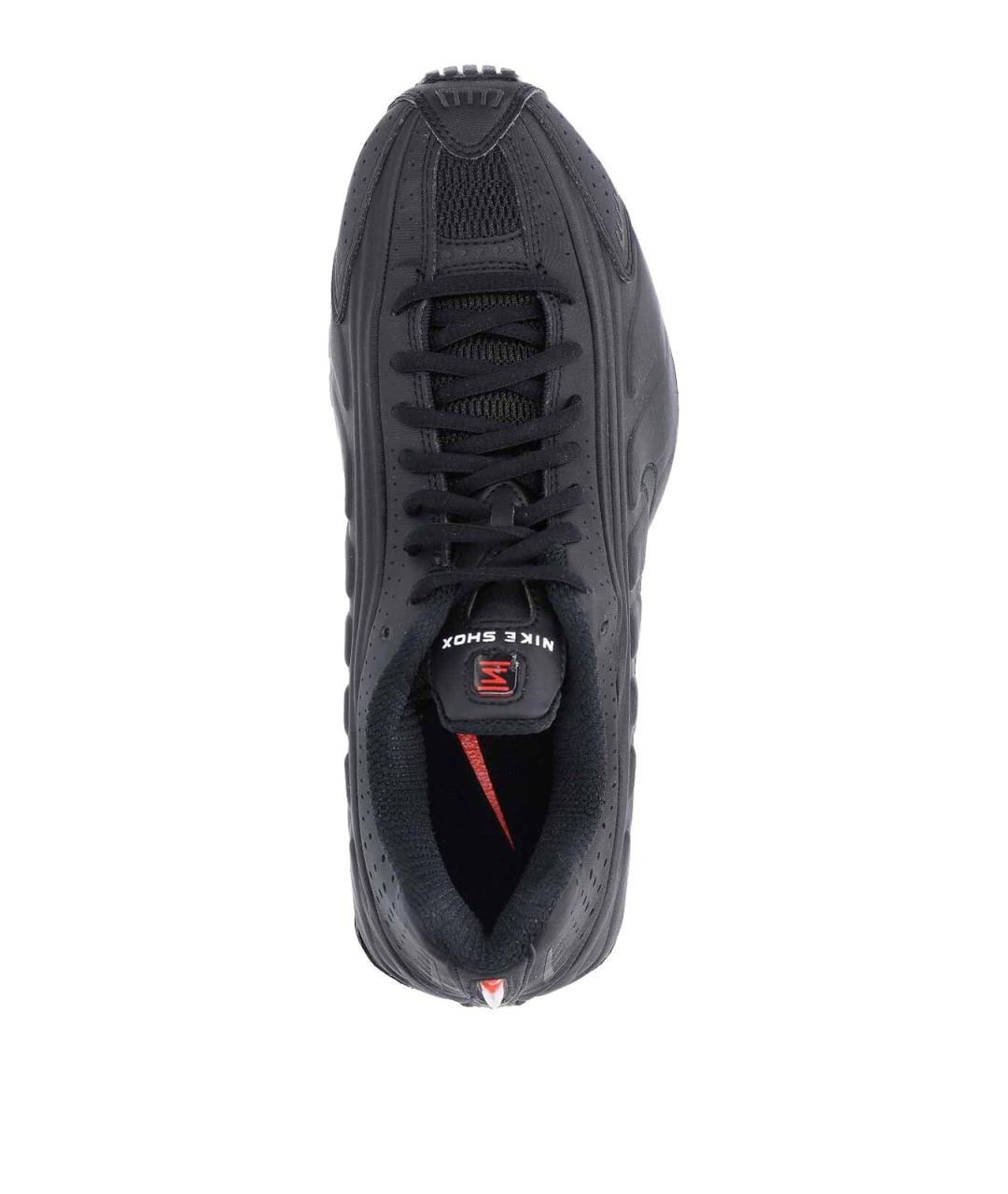 NIKE Черные кожаные кроссовки, фото 5