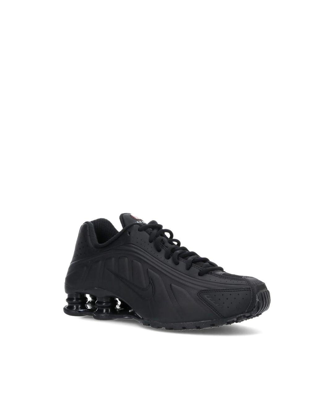NIKE Черные кожаные кроссовки, фото 2