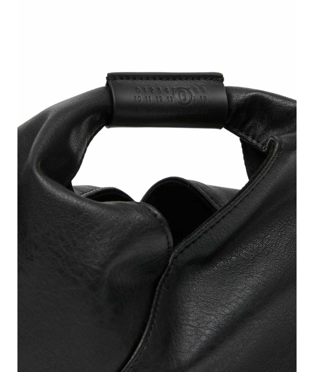 MM6 MAISON MARGIELA Черная сумка тоут, фото 4