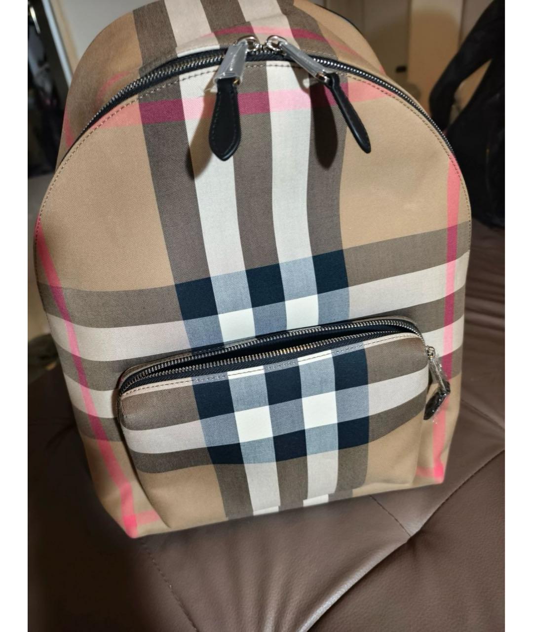 BURBERRY Бежевый рюкзак, фото 5