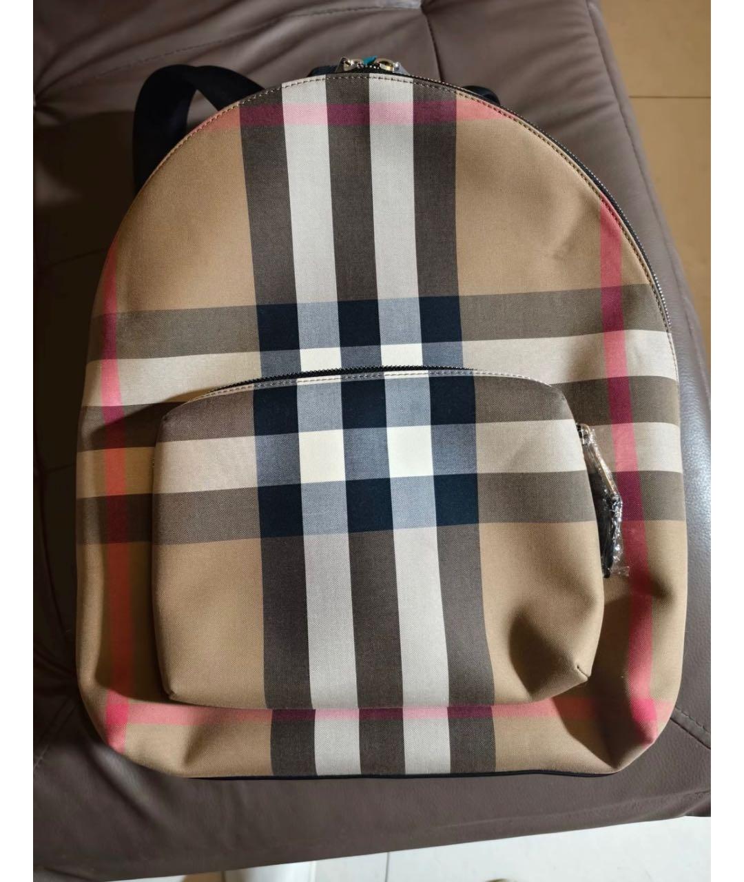 BURBERRY Бежевый рюкзак, фото 4