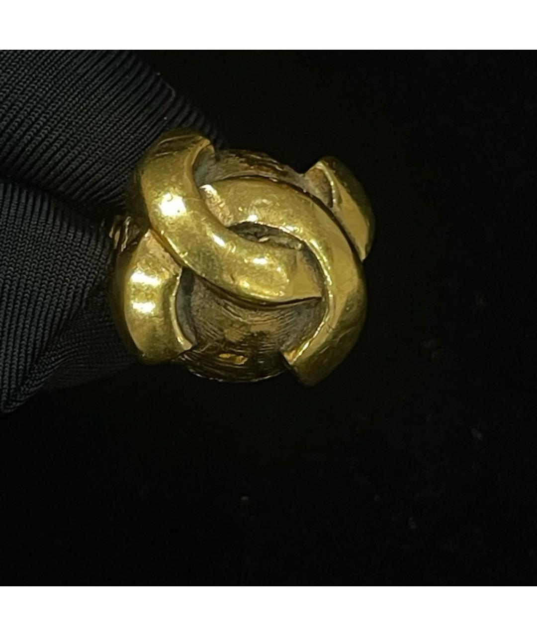 CHANEL Золотые серьги, фото 2