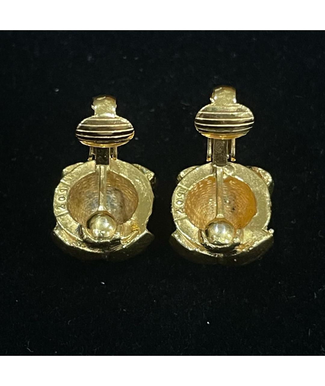 CHANEL Золотые серьги, фото 3