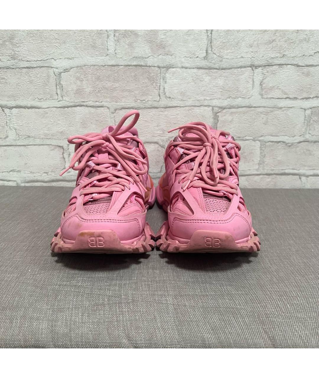 BALENCIAGA Розовые кроссовки, фото 2