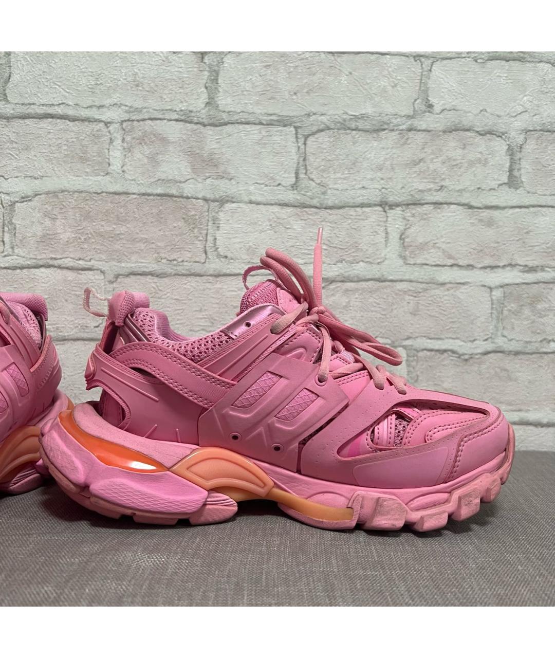 BALENCIAGA Розовые кроссовки, фото 4