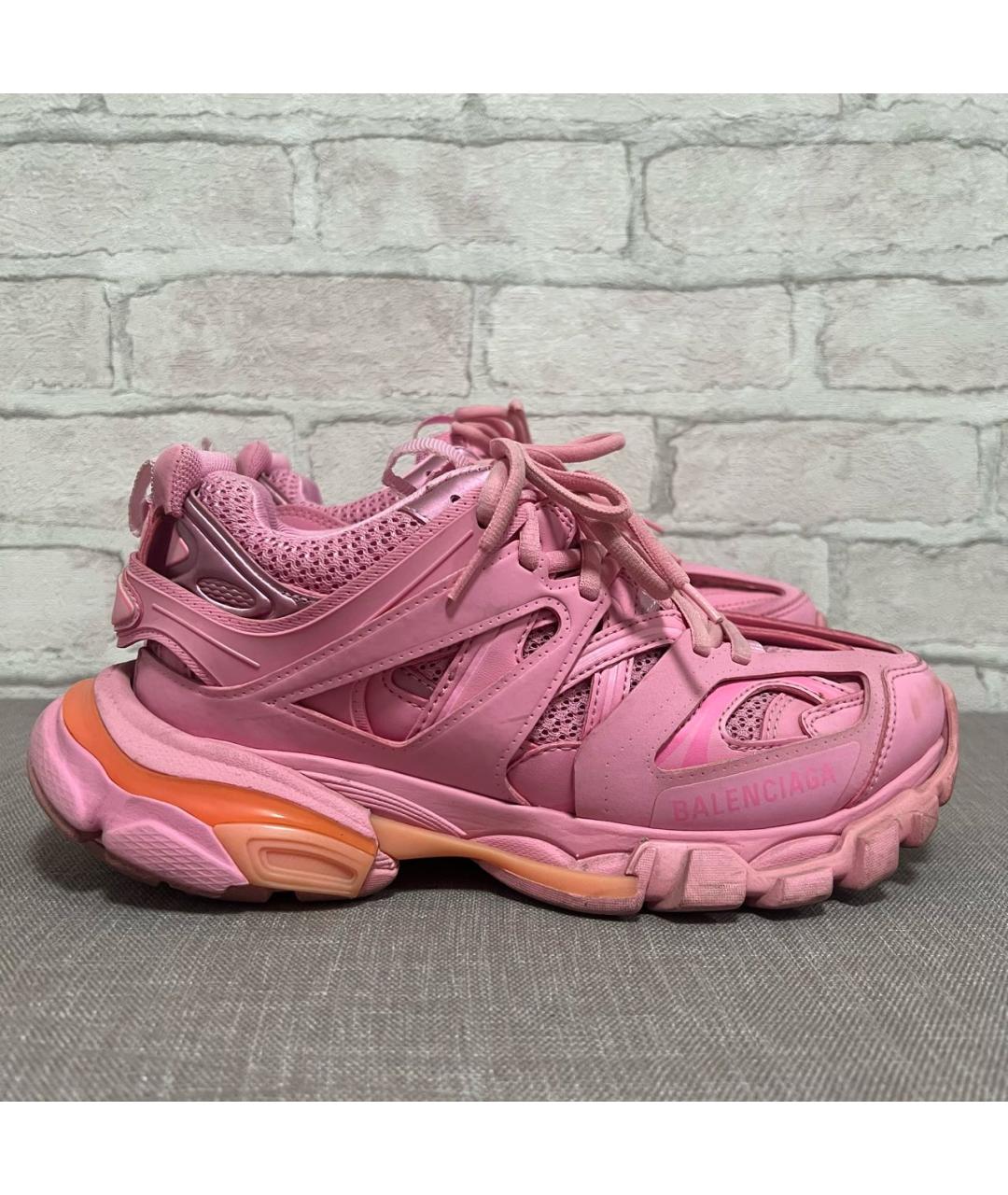 BALENCIAGA Розовые кроссовки, фото 7