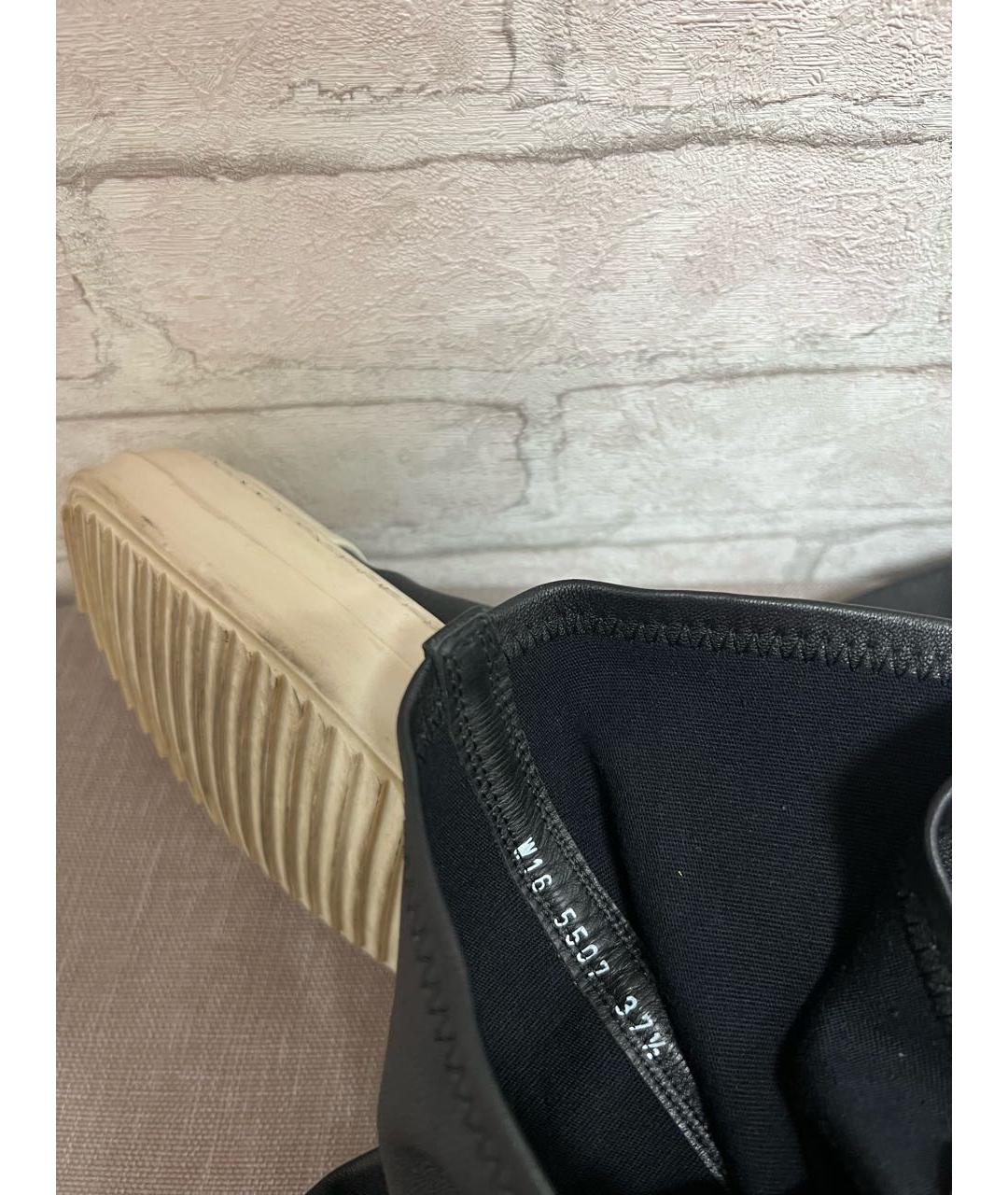 RICK OWENS DRKSHDW Черные ботфорты, фото 4