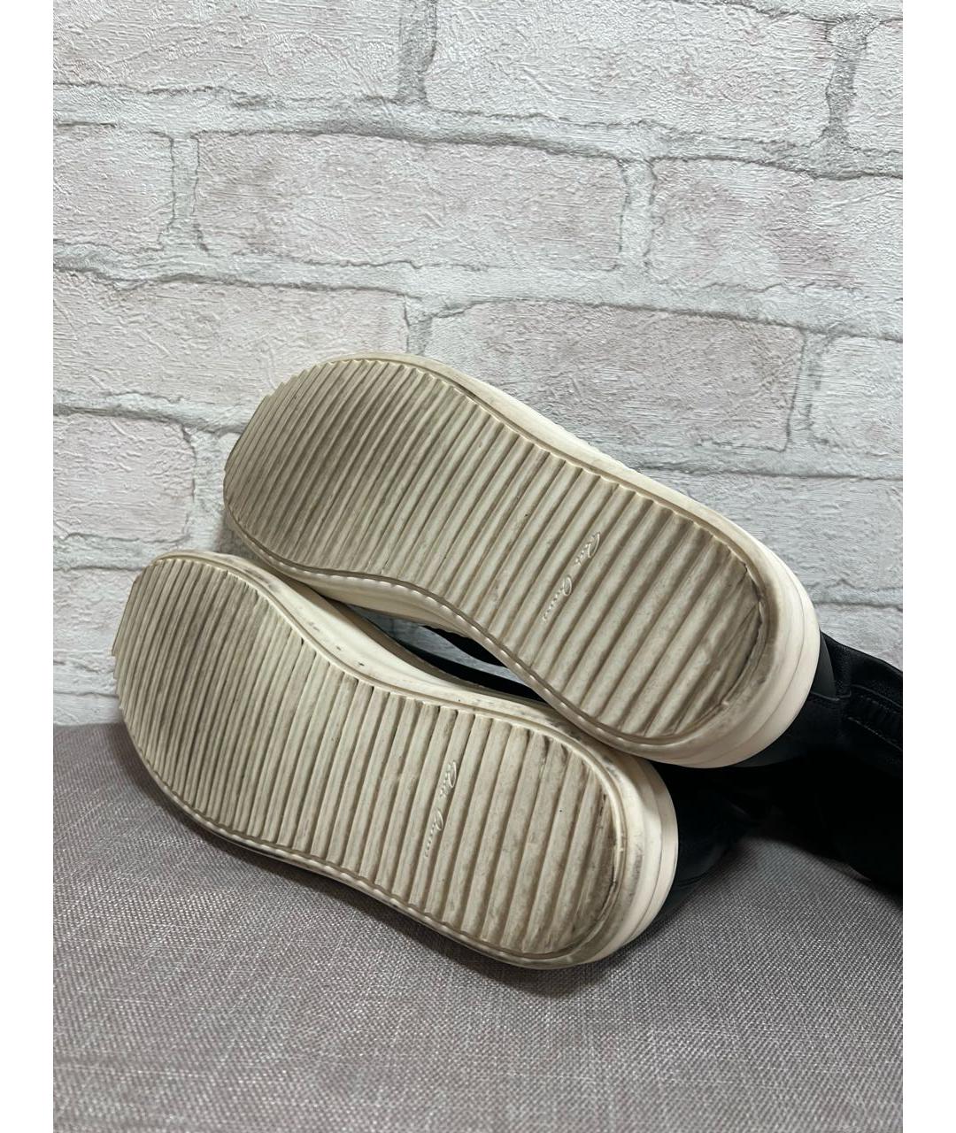 RICK OWENS DRKSHDW Черные ботфорты, фото 5