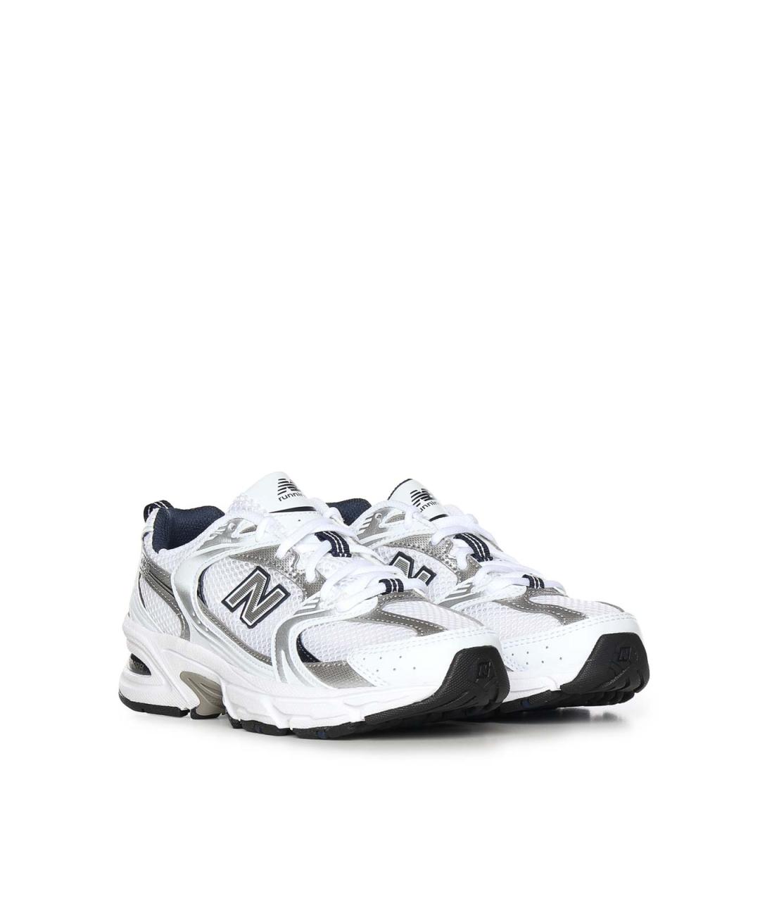 NEW BALANCE Белые резиновые кроссовки, фото 4