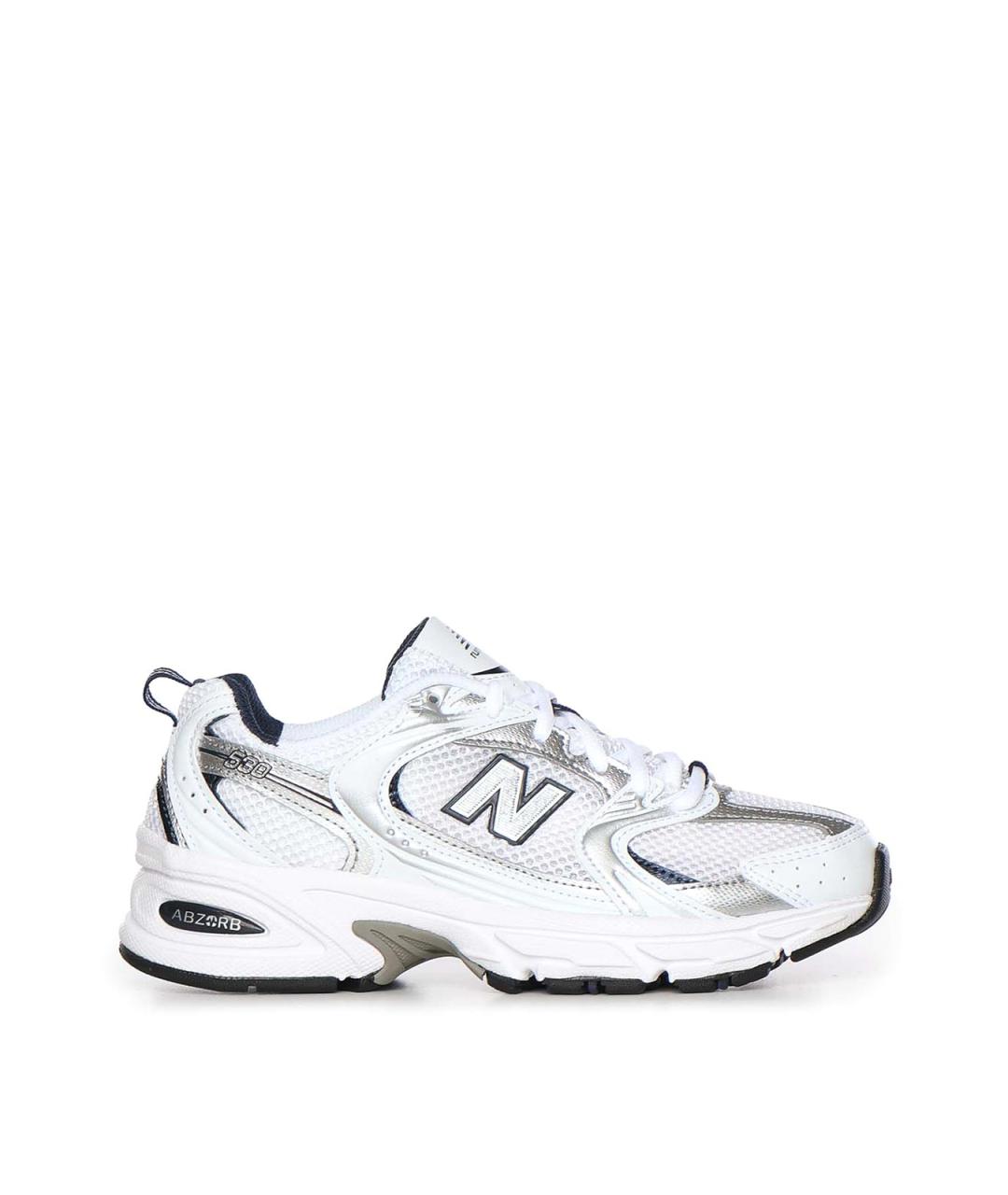 NEW BALANCE Белые резиновые кроссовки, фото 1