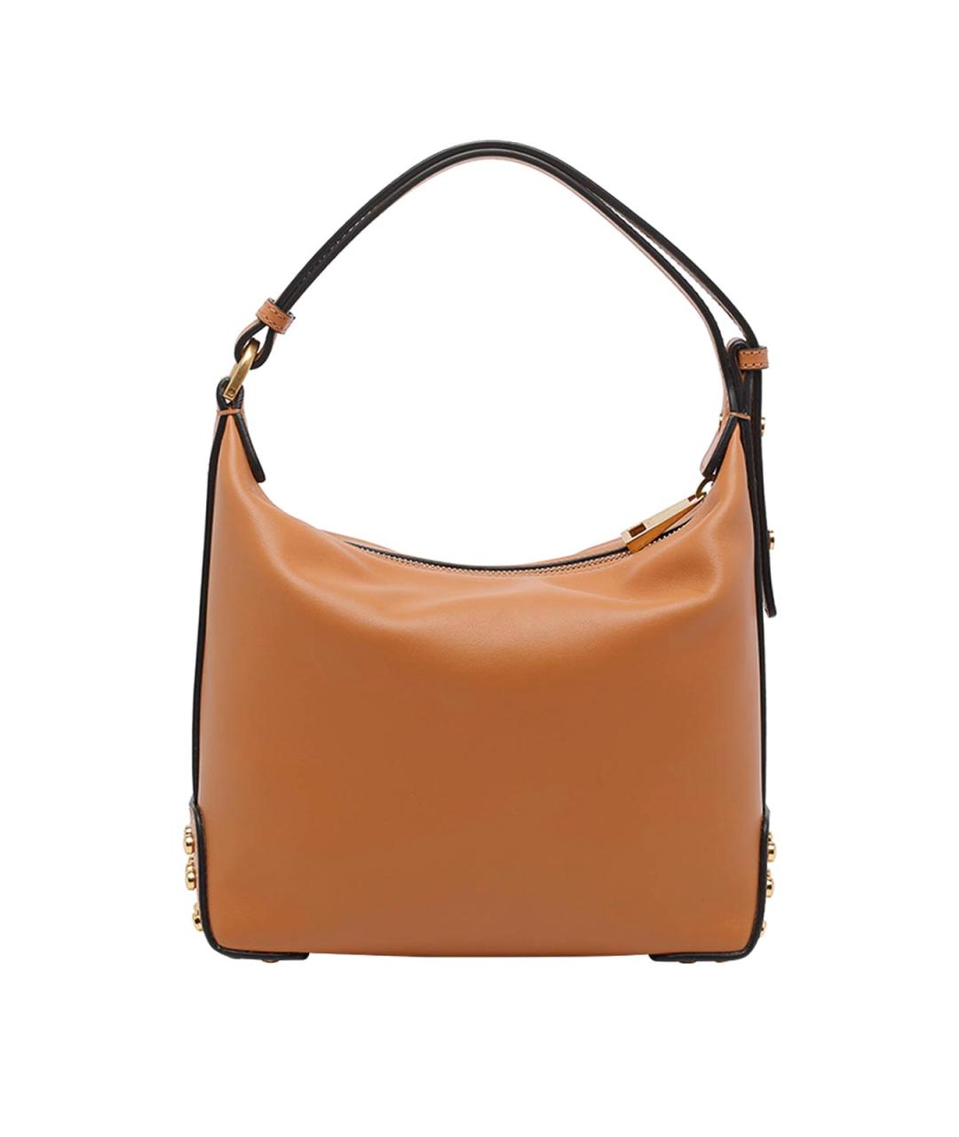TOD'S Коричневая кожаная сумка через плечо, фото 3