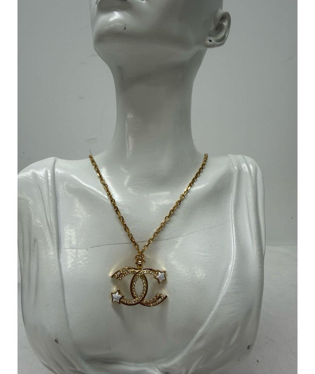 CHANEL Золотое колье, фото 7