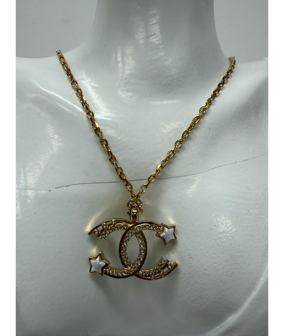CHANEL Золотое колье, фото 6