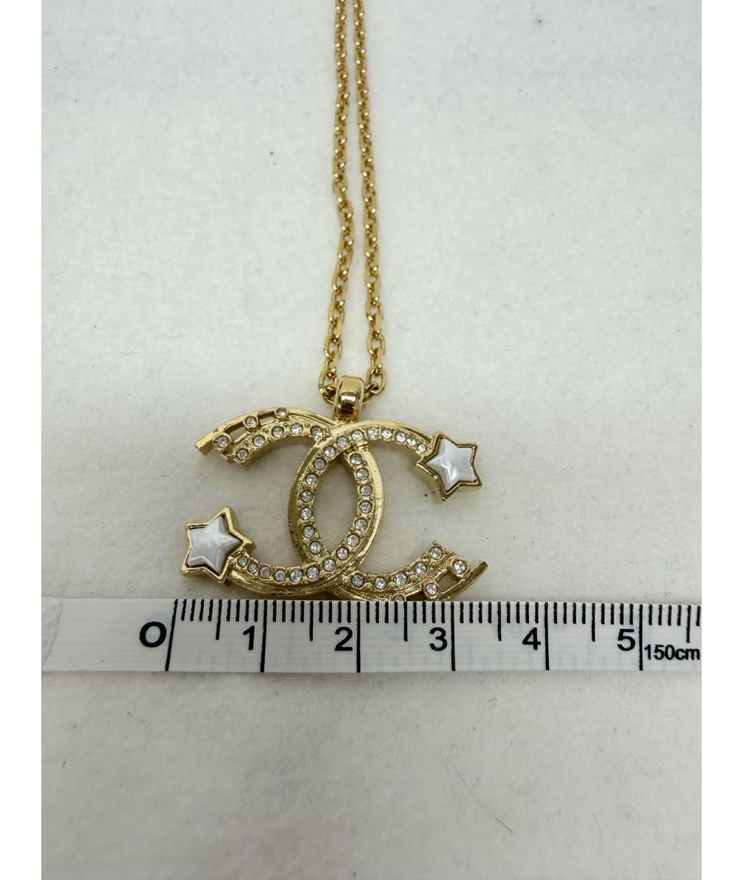 CHANEL Золотое колье, фото 3