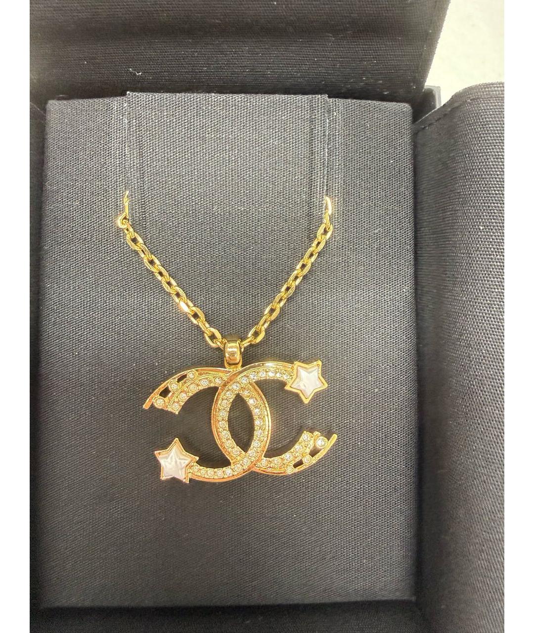 CHANEL Золотое колье, фото 9