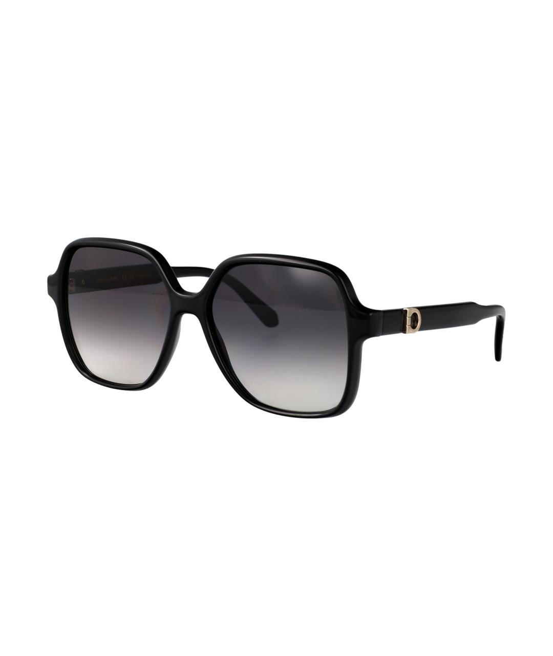 FERRAGAMO Черные солнцезащитные очки, фото 2