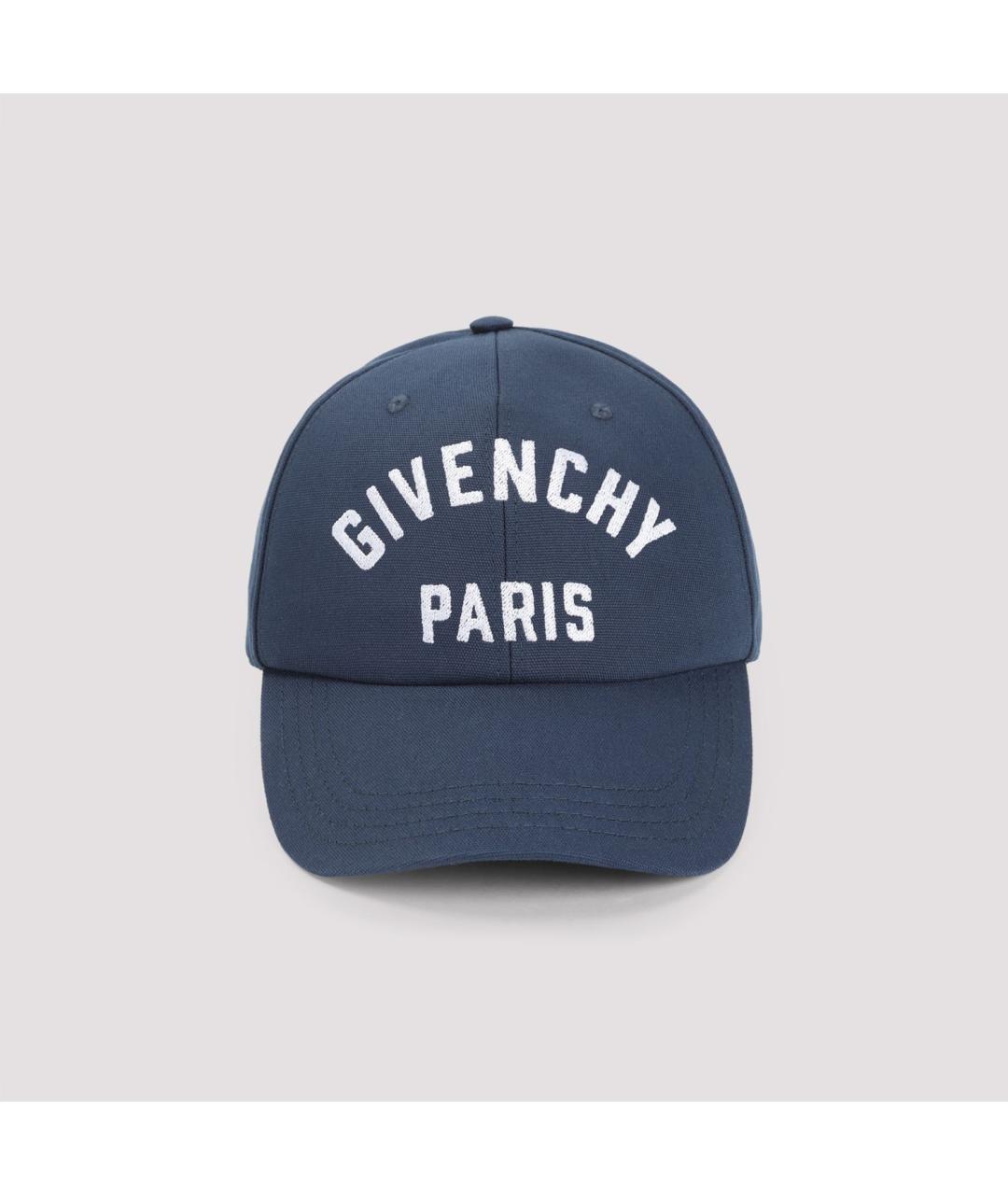 GIVENCHY Темно-синяя хлопковая кепка/бейсболка, фото 3