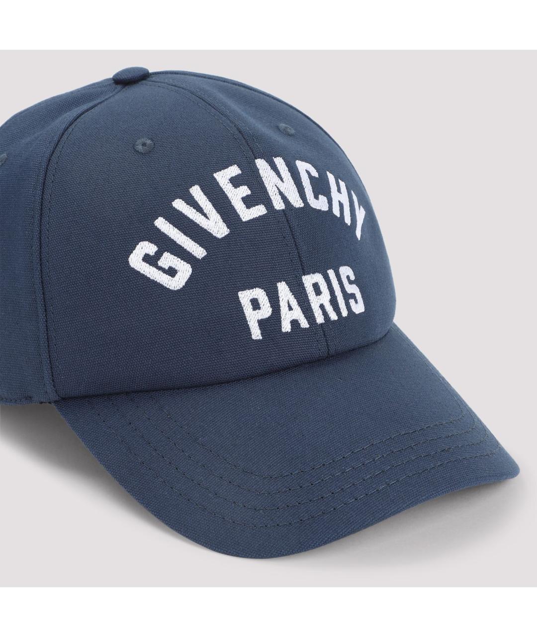 GIVENCHY Темно-синяя хлопковая кепка/бейсболка, фото 5