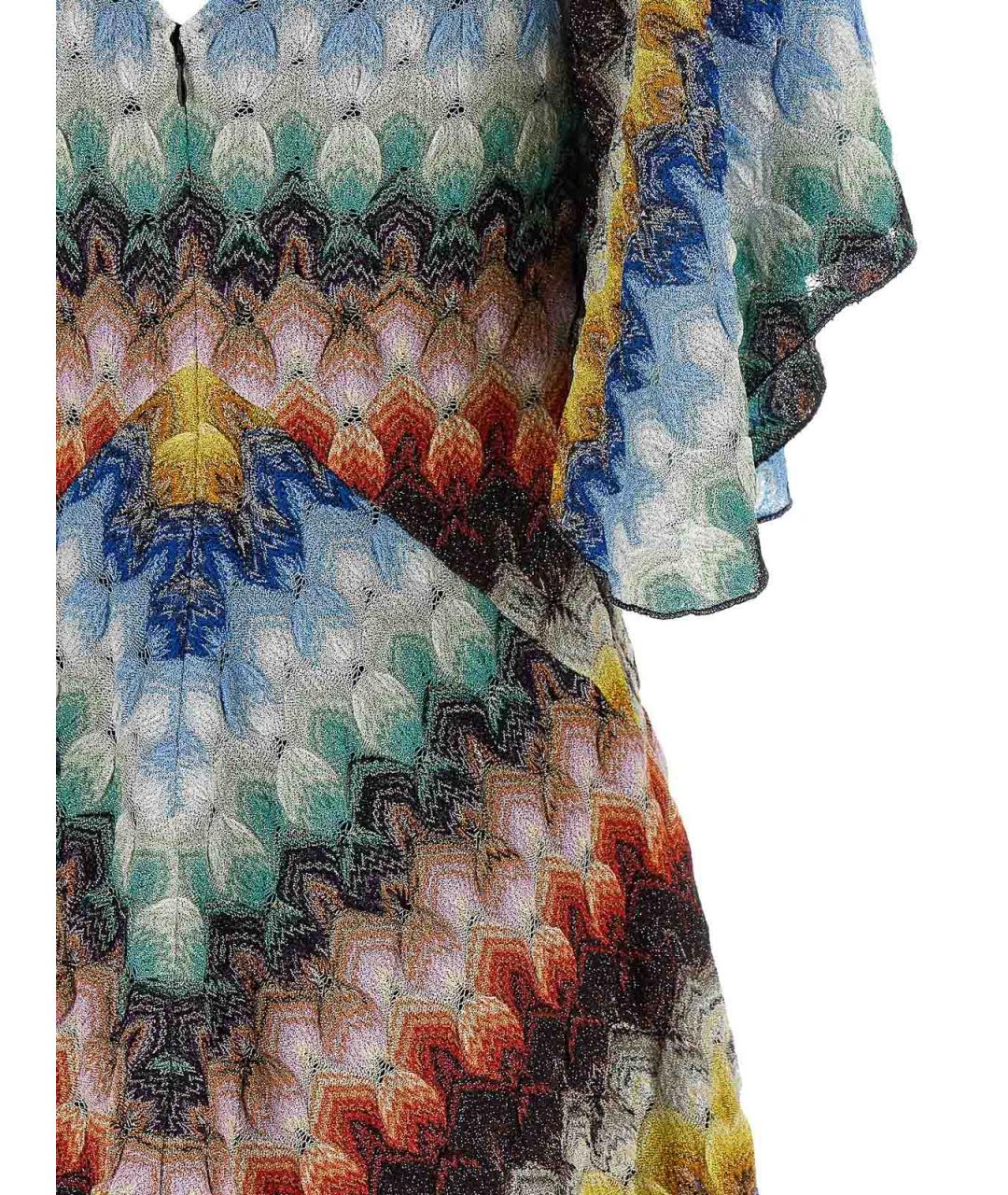 MISSONI Мульти вискозное повседневное платье, фото 4