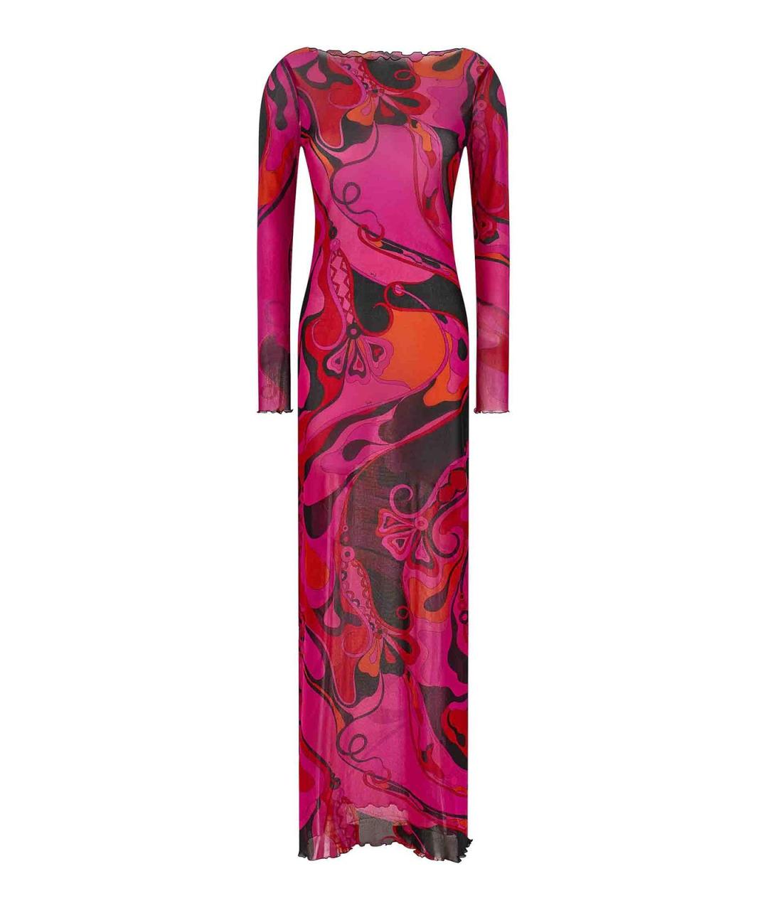 EMILIO PUCCI Мульти коктейльное платье, фото 1