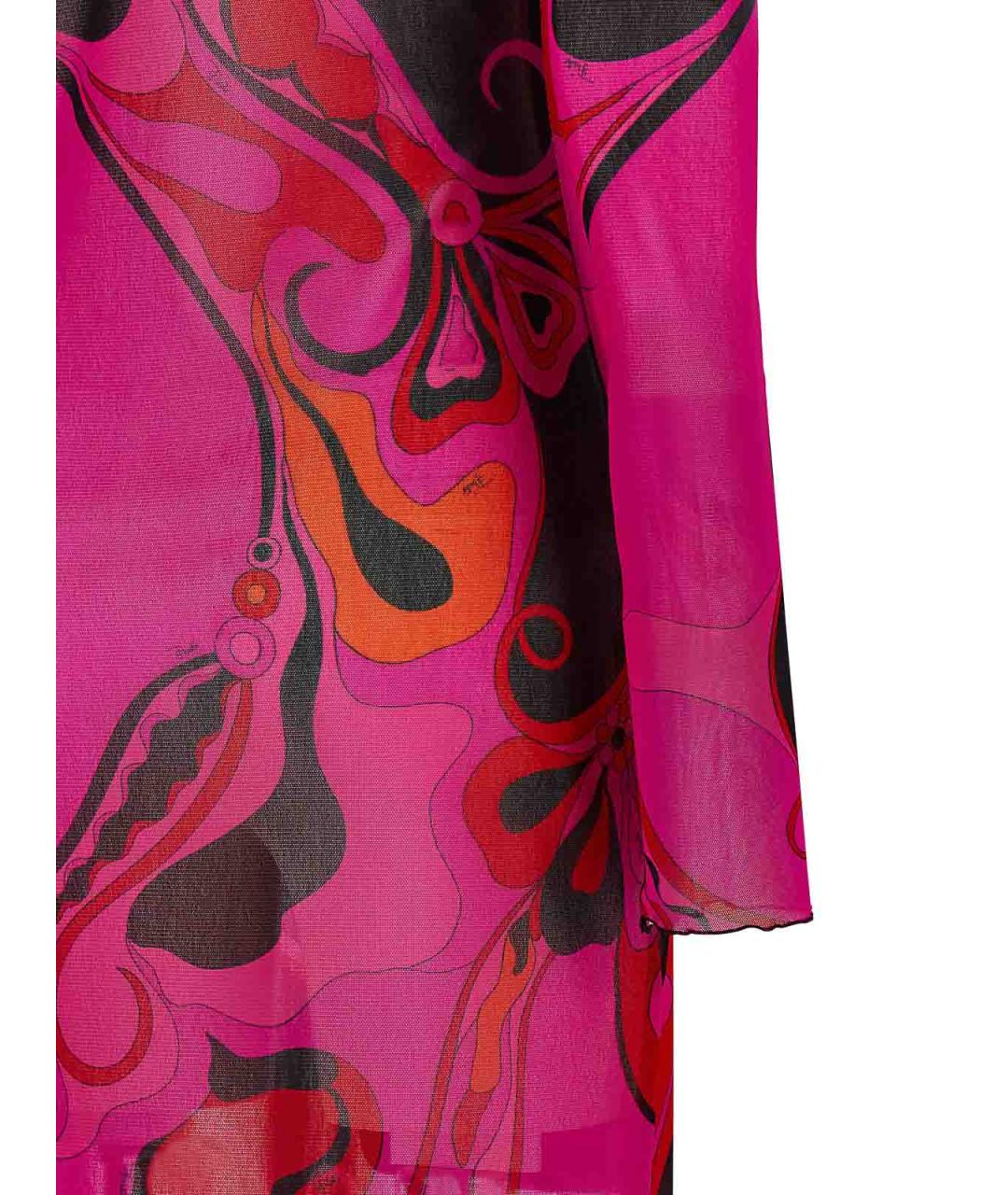 EMILIO PUCCI Мульти коктейльное платье, фото 4
