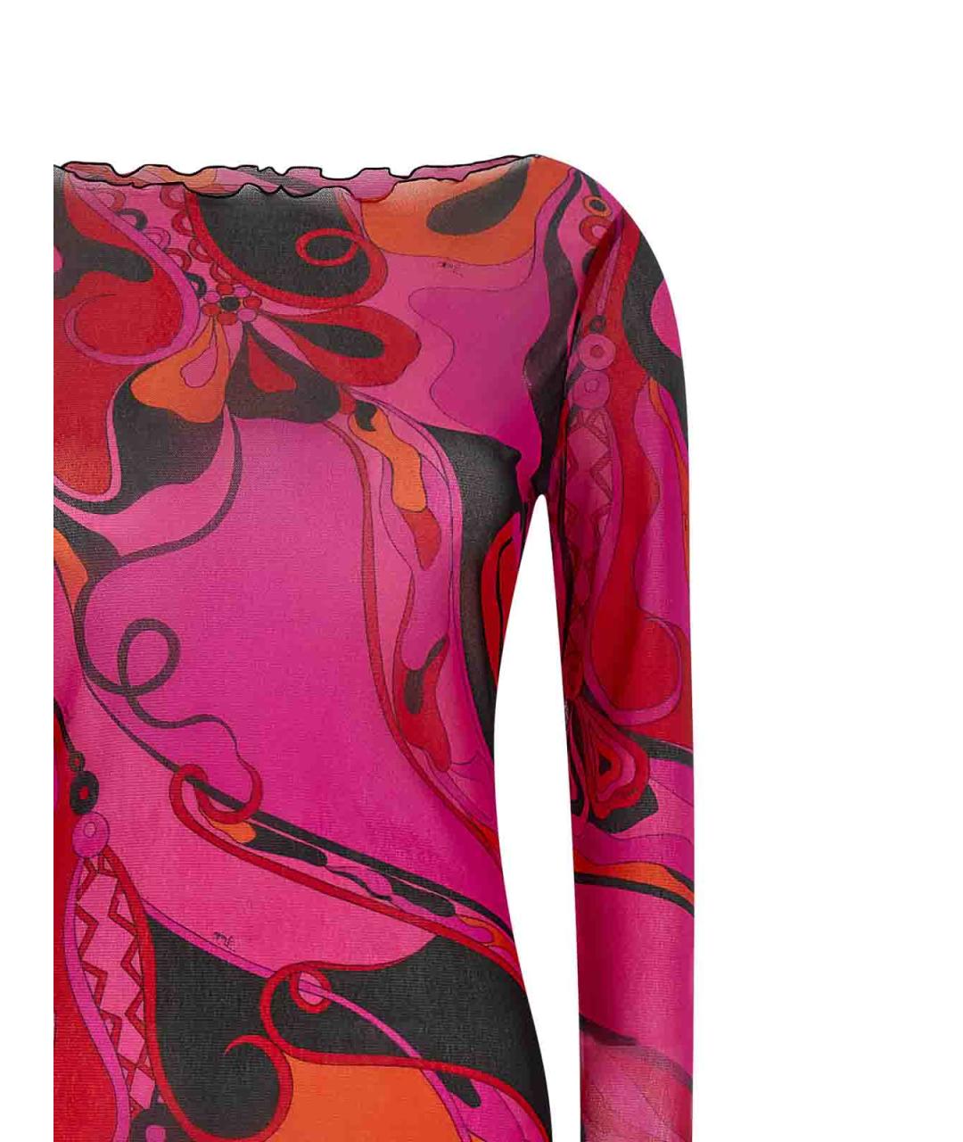 EMILIO PUCCI Мульти коктейльное платье, фото 3